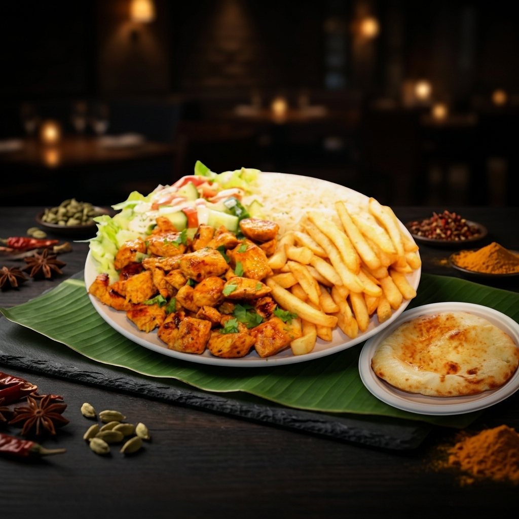 Signature Poulet Masala & Naan